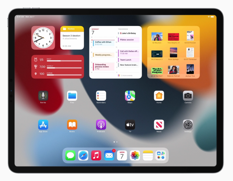 AR/VR | Мобильная разработка | Apple анонсирует новые функции iPadOS 15 6