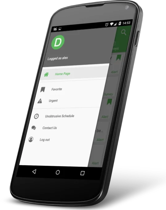 social network | Android | DeskAlerts corporate notifications 84