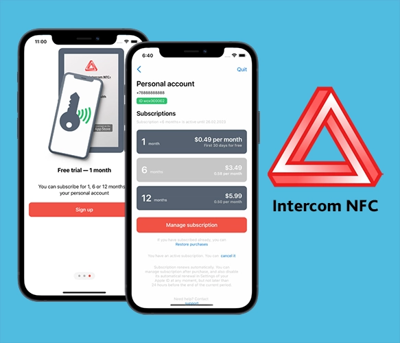 social network | Android | Contactless Intercom 52