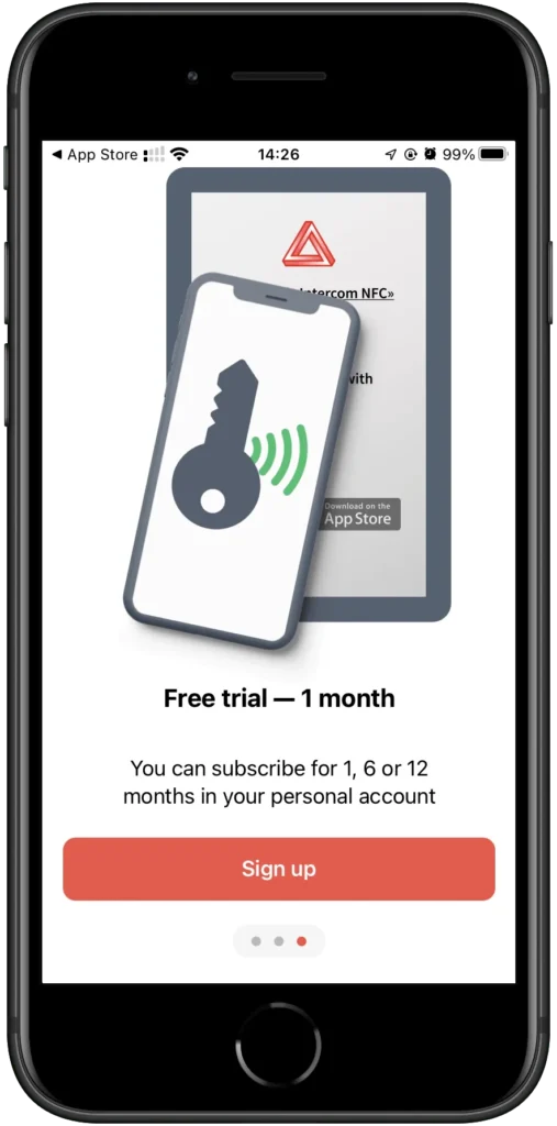 social network | Android | Contactless Intercom 56