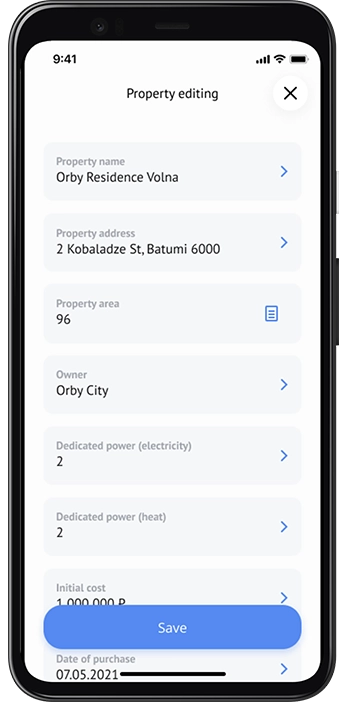 social network | Android | Mobile application for Realty management 24