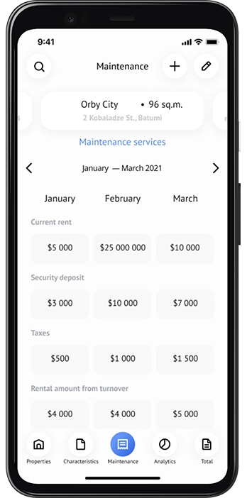 social network | Android | Mobile application for Realty management 20
