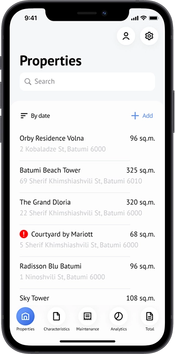 social network | Android | Mobile application for Realty management 18
