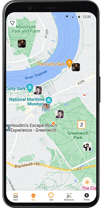 social network | Android, IOS | Social network — Adventure and Life 5