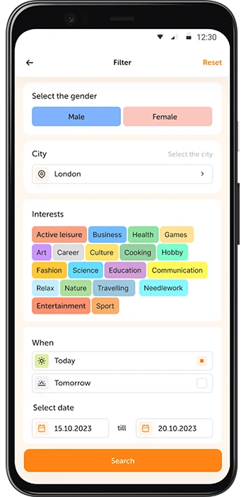 social network | Android, IOS | Social network — Adventure and Life 6