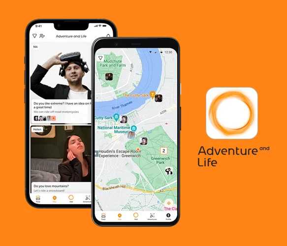 social network | Android | Social network — Adventure and Life 2